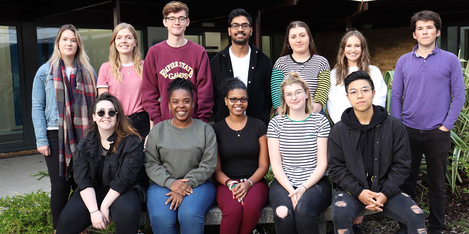 Lancaster's student digital ambassadors from 2018