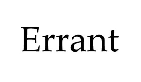 logo for Errant journal
