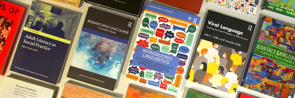 Collection of linguistics text books